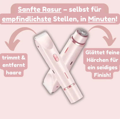 BloomShave® - 2-in-1 Damen Körperrasierer