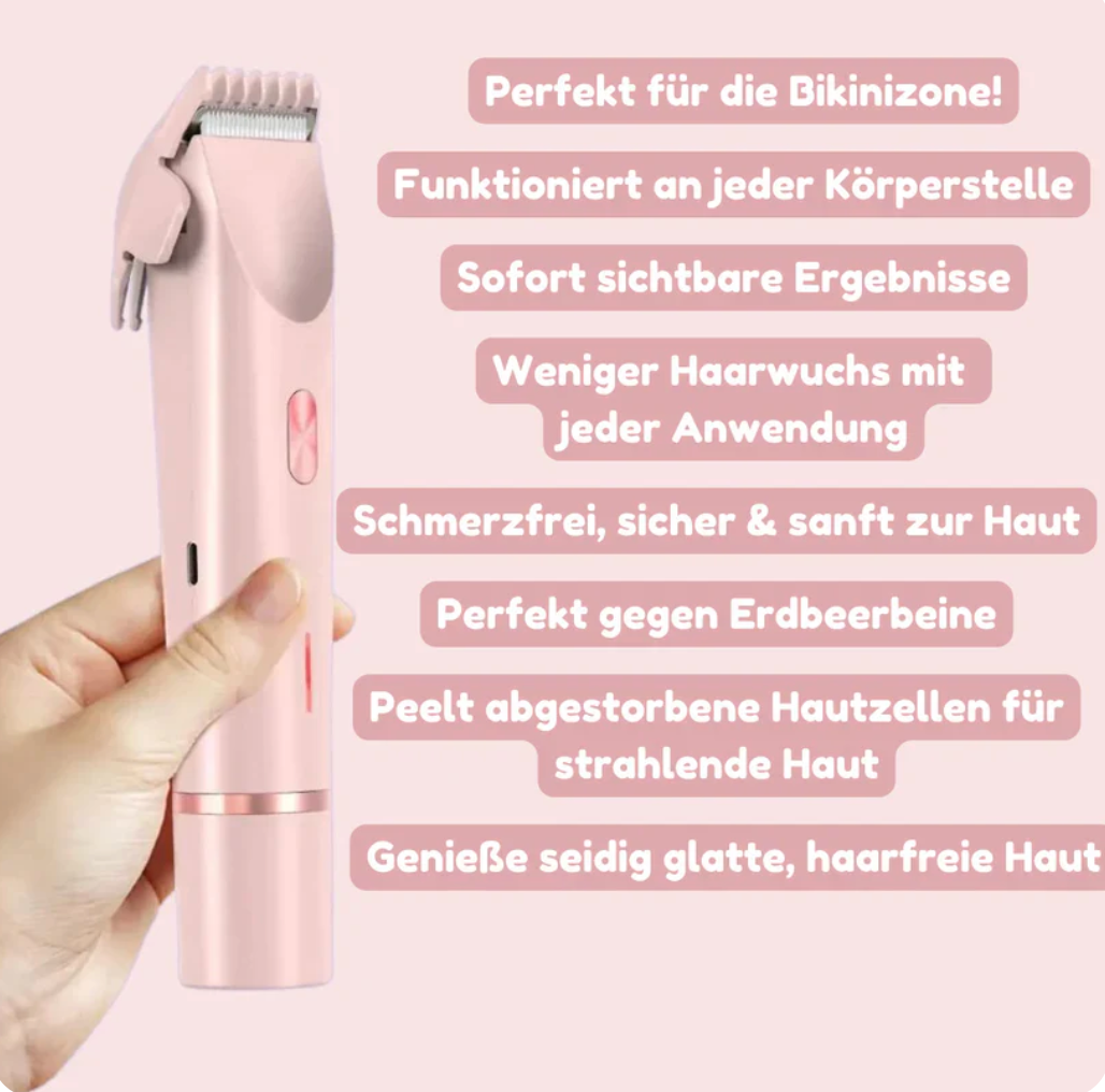 BloomShave® - 2-in-1 Damen Körperrasierer