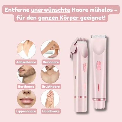BloomShave® - 2-in-1 Damen Körperrasierer