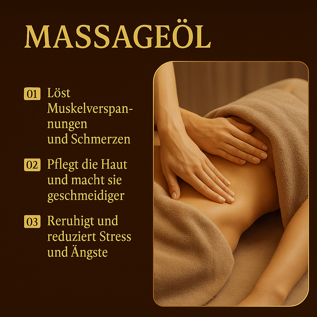 Lavendel Massageöl – Tiefenentspannung für Körper & Geist
