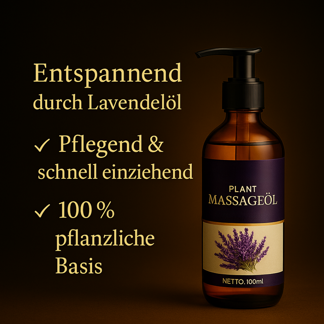 Lavendel Massageöl – Tiefenentspannung für Körper & Geist
